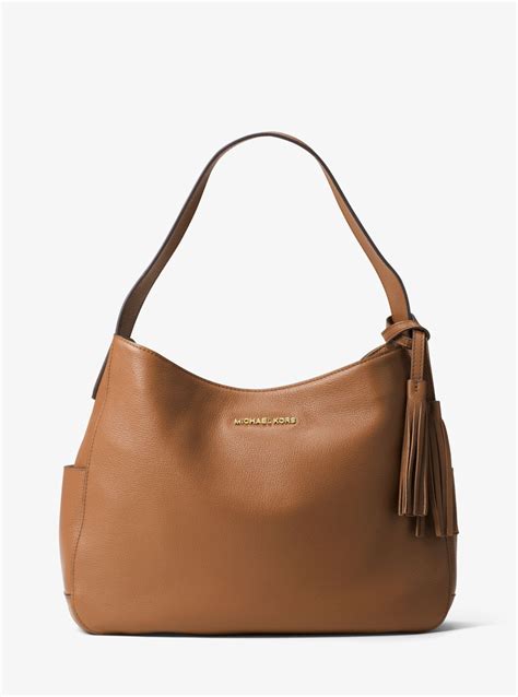 michael kors ashbury leather large shoulder bag|Michael Kors Ashbury Large Leather Shoulder Bag .